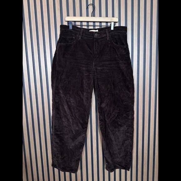 Levi's Other - Levis Baggy Dad Pants 31 x 30 Adults Brown Chunky Corduroy Y2K Style Premium
